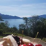 아파트 Hardanger Fjordtun Panorama Near The Hardangerfjord With Fantastic Fjordview, Silence And Nature Herand