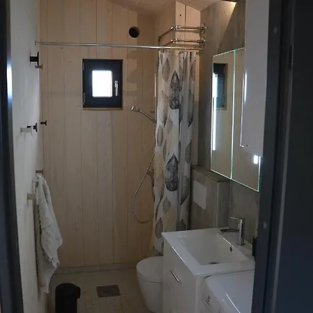 Apartment Funkis-cabin In With Fantastic Fjordview