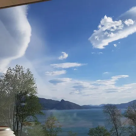 Apartment Funkis-cabin In With Fantastic Fjordview