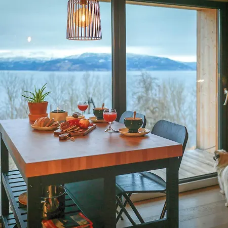 Funkis-cabin In With Fantastic Fjordview Apartment