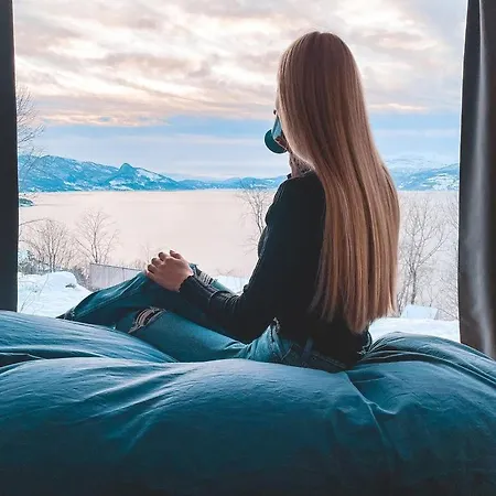Funkis-cabin In With Fantastic Fjordview Apartment *