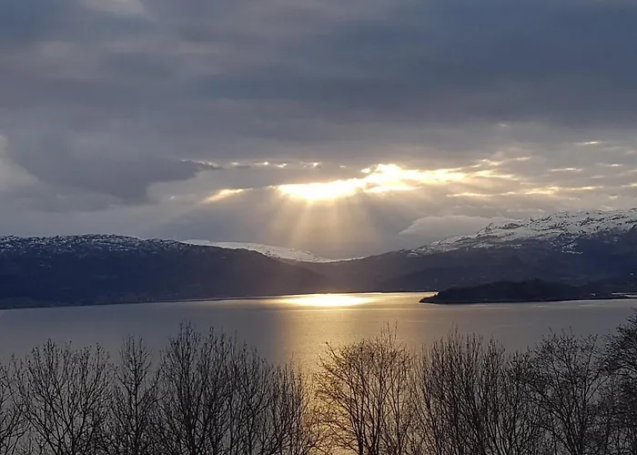 Appartement Hardanger Fjordtun Panorama Near The Hardangerfjord With Fantastic Fjordview, Silence And Nature